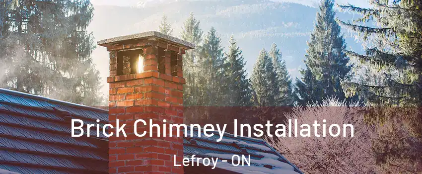 Brick Chimney Installation Lefroy - ON