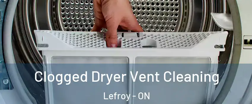  Clogged Dryer Vent Cleaning Lefroy - ON
