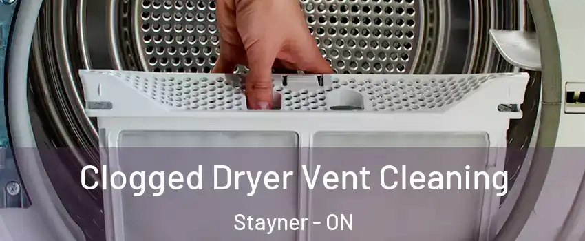  Clogged Dryer Vent Cleaning Stayner - ON