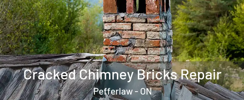  Cracked Chimney Bricks Repair Pefferlaw - ON