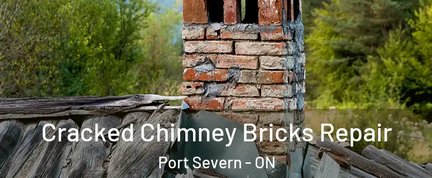  Cracked Chimney Bricks Repair Port Severn - ON
