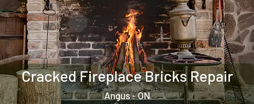  Cracked Fireplace Bricks Repair Angus - ON