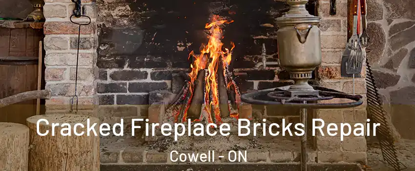 Cracked Fireplace Bricks Repair Cowell - ON