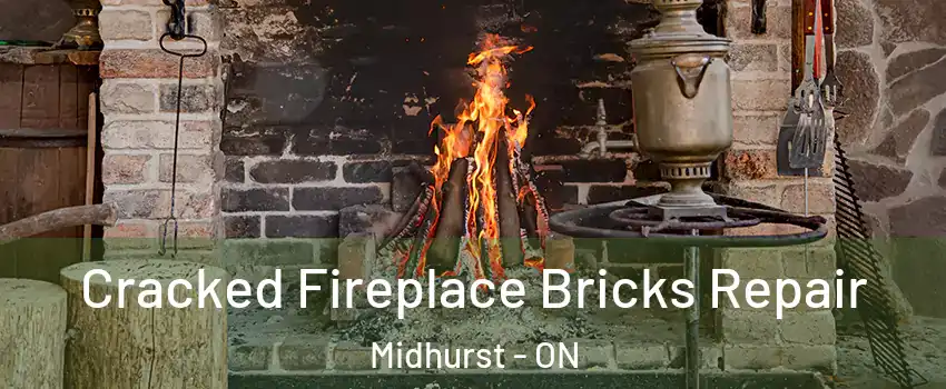  Cracked Fireplace Bricks Repair Midhurst - ON