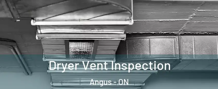  Dryer Vent Inspection Angus - ON