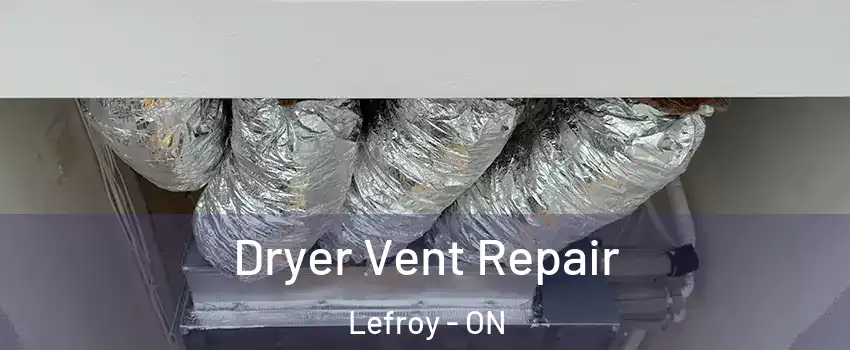  Dryer Vent Repair Lefroy - ON