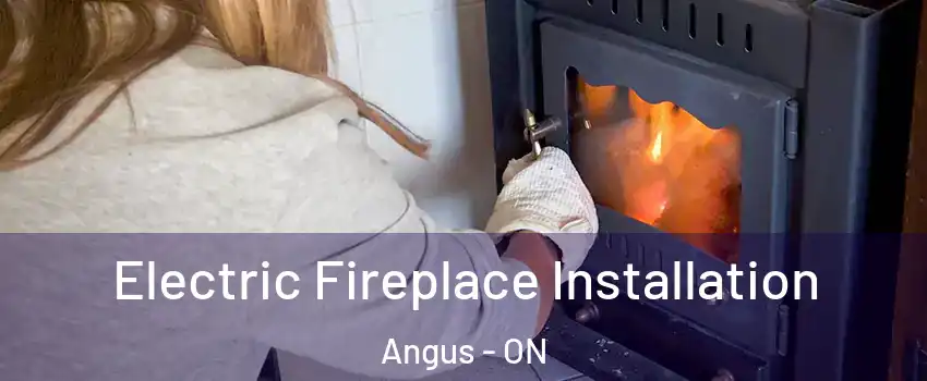 Electric Fireplace Installation Angus - ON