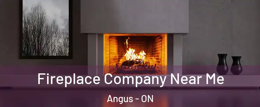  Fireplace Company Near Me Angus - ON