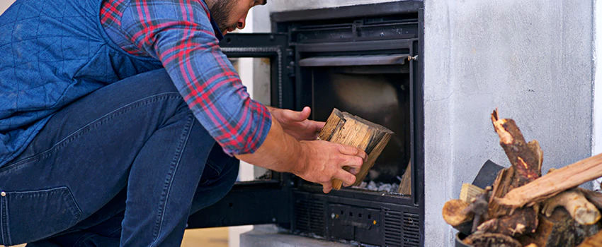 Old Broken Fireplace Repair And Replacement in Collingwood, ON