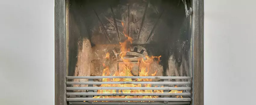 Travis Industries Linear Gas Fireplace Installation in Collingwood, Ontario