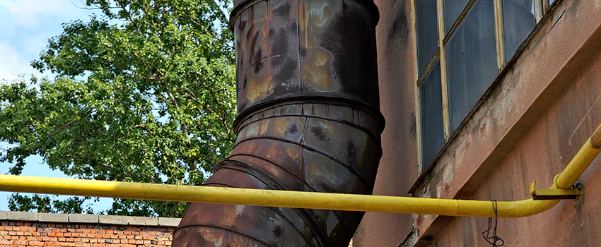 Lightning Protection Installation System for Industrial Chimneys in Collingwood, Ontario