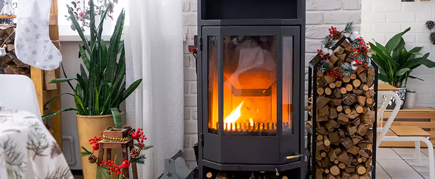 Thelin Hearth Products Direct Vent Gas Stove Fireplace Inspection in Collingwood, ON