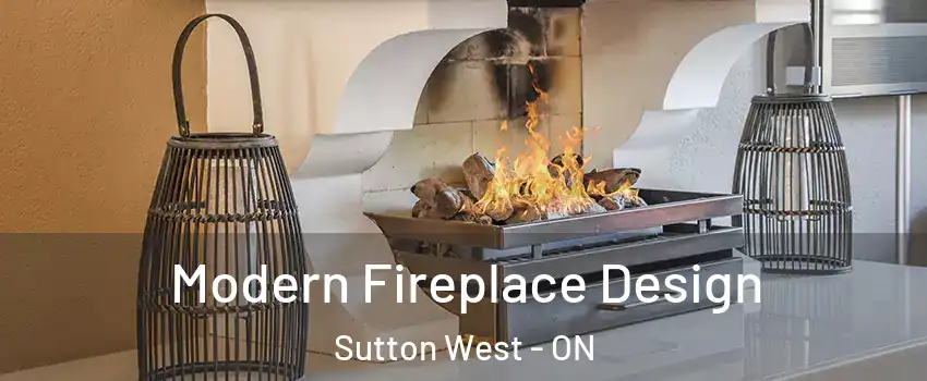  Modern Fireplace Design Sutton West - ON