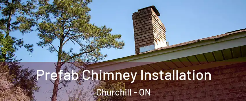 Prefab Chimney Installation Churchill - ON