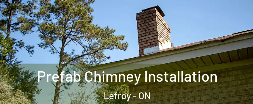 Prefab Chimney Installation Lefroy - ON